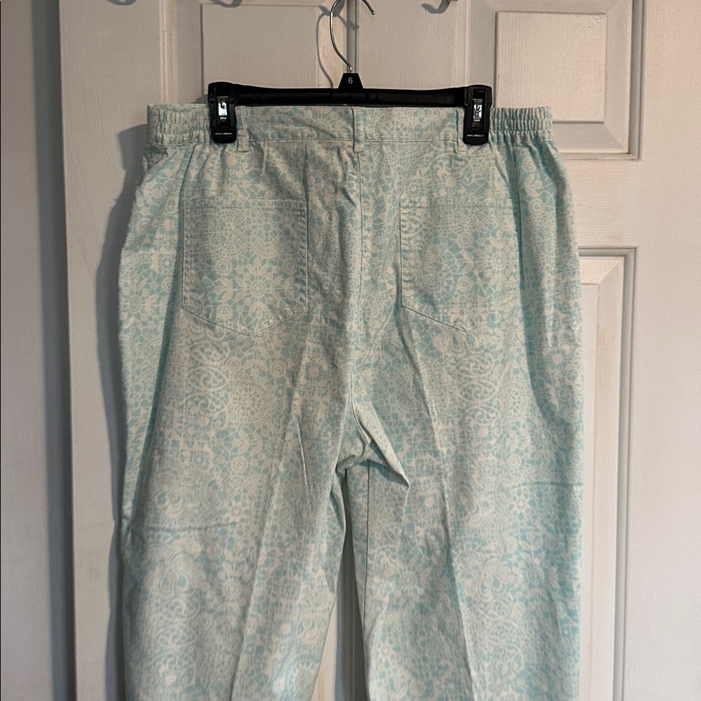 Ruby Rd Cropped Pants Size 16w - image 5